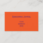 holiES - Spiral batik Style Visitekaartje (Achterkant)