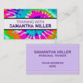 holiES - Spiral batik Style Visitekaartje (Voorkant / Achterkant)