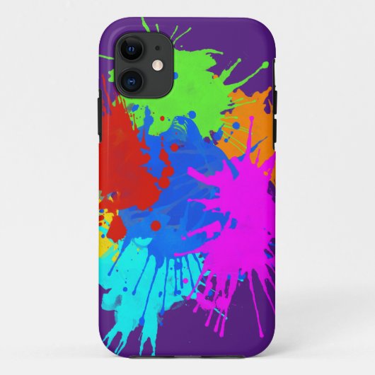 holiES - Splashes 2 + uw ideeën Case-Mate iPhone Case (Achterkant)