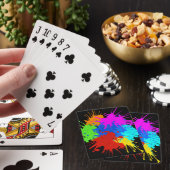 holiES - Splashes 2 + uw ideeën Pokerkaarten (Insitu)