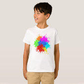 holiES - Splashes 2 + uw ideeën T-shirt (Voorkant volledig)