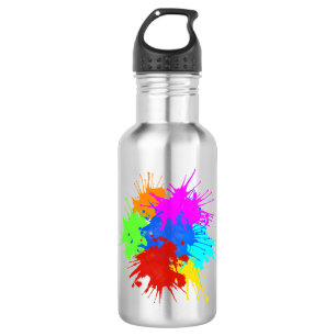 holiES - Splashes 2 + uw ideeën Waterfles