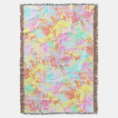 holiES - Splashes naadloos patroonpastel 1 Deken (Voorkant Verticaal)