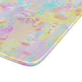 holiES - Splashes naadloos patroonpastel 1 Snijplank (Hoek)