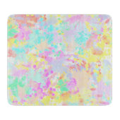 holiES - Splashes naadloos patroonpastel 1 Snijplank (Voorkant)