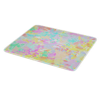 holiES - Splashes naadloos patroonpastel 1 Snijplank