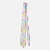 holiES - Splashes naadloos patroonpastel 1 Stropdas (Voorkant)