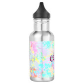 holiES - Splashes naadloos patroonpastel 1 Waterfles (Links)