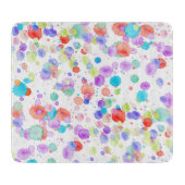 holiES - Splatter multicolored 1 + uw backgr. Snijplank (Voorkant)