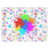holiES - Splatter multicolored 1 + uw backgr. Tafelkleed (Voorkant (Horizontaal))