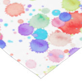 holiES - Splatter multicolored 1 + uw backgr. Tafelkleed (Gekanteld)