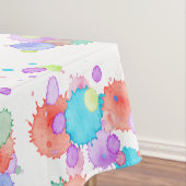 holiES - Splatter multicolored 1 + uw backgr. Tafelkleed (Voorbeeld)