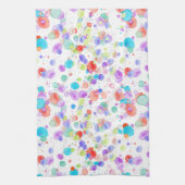 holiES - Splatter multicolored 1 + uw backgr. Theedoek (Verticaal)