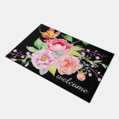 holiES - Waterverf Spring Flowers Bouquet 2 Deurmat (Schuin)