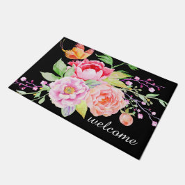 holiES - Waterverf Spring Flowers Bouquet 2 Deurmat