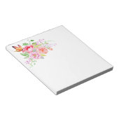 holiES - Waterverf Spring Flowers Bouquet 2 Notitieblok (Schuin)