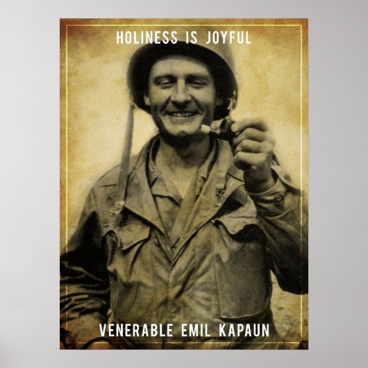 Holiness - Venerable Emil Kapaun Poster (Voorkant)