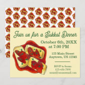 Holishkes Gefüllte Kool Joodse Feestdagen Sukkot Kaart (Voorkant / Achterkant)