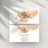 Holistic Celestial Moon Third Eye Yoga Business Visitekaartje