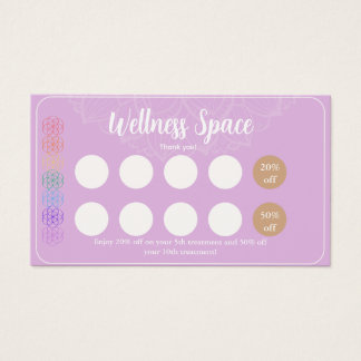 Holistic design Loyalty Card  Visitekaartje