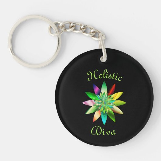 Holistic Diva Sleutelhanger (Voorkant)