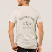 Holistic Dog Breeder T-shirt - Unisex Neutraal (Achterkant)