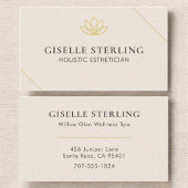 Holistic Esthetician Visitekaartje