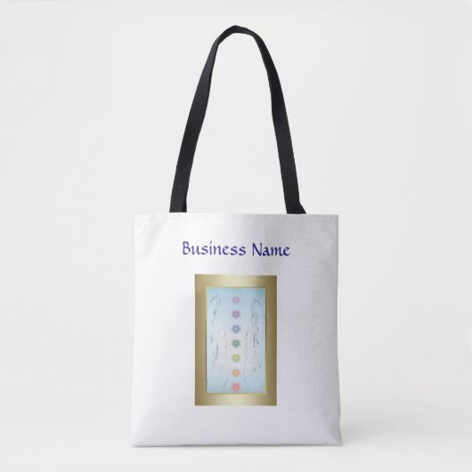 Holistic Healing Hands-ontwerp Tote Bag (Voorkant)