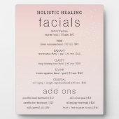 Holistic Healing Spa Services Easel Fotoplaat (Voorkant)