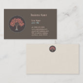 Holistic Healing Tree-Visitekaartje Visitekaartje (Voorkant / Achterkant)