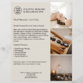 Holistic Health Therapist Promotional Business Flyer (Voorkant)