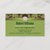 Holistic Herbs Shaman New age Visitekaartje (Achterkant)