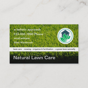 Holistic Lawn Care Visitekaartje