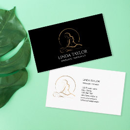Holistic Massage Therapy Healer Energy Business Ca Visitekaartje