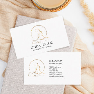 Holistic Massage Therapy Healer Energy Visitekaartje