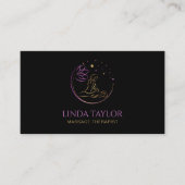 Holistic Massage Therapy Healer Energy Visitekaartje (Voorkant)