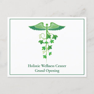 Holistic Medicine Wellness Center Grand Opening Briefkaart