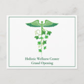 Holistic Medicine Wellness Center Grand Opening Briefkaart (Voorkant)