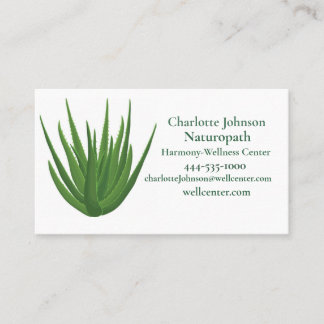 Holistic Medicine Wellness Centre Naturopath Green Visitekaartje