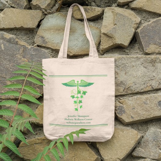 Holistic Medicine Wellness Centre Naturopath Tote Bag