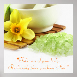 Holistic Spa Treatment Poster