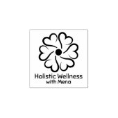Holistic Wellness Rubberstempel (Afrduk)