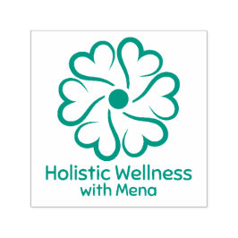 Holistic Wellness Zelfinktende Stempel