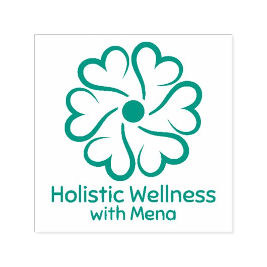 Holistic Wellness Zelfinktende Stempel (Design)