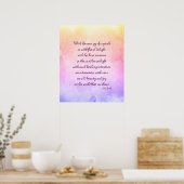 Holistisch gedicht poster (Keuken)