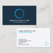 Holistisch, Naturopath, Genezer, Zen Logo II Visitekaartje (Voorkant / Achterkant)