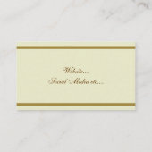 Holistisch ontwerp visitekaartje (Achterkant)