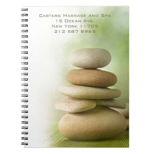 Holistisch Spiral Spa Notitieboek (Voorkant)