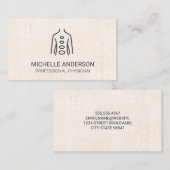 holistische geneeskunde | Acupunctuur | reflexolog Visitekaartje (Voorkant / Achterkant)