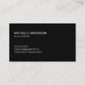 holistische geneeskunde | Chakras-grafiek Visitekaartje (Achterkant)